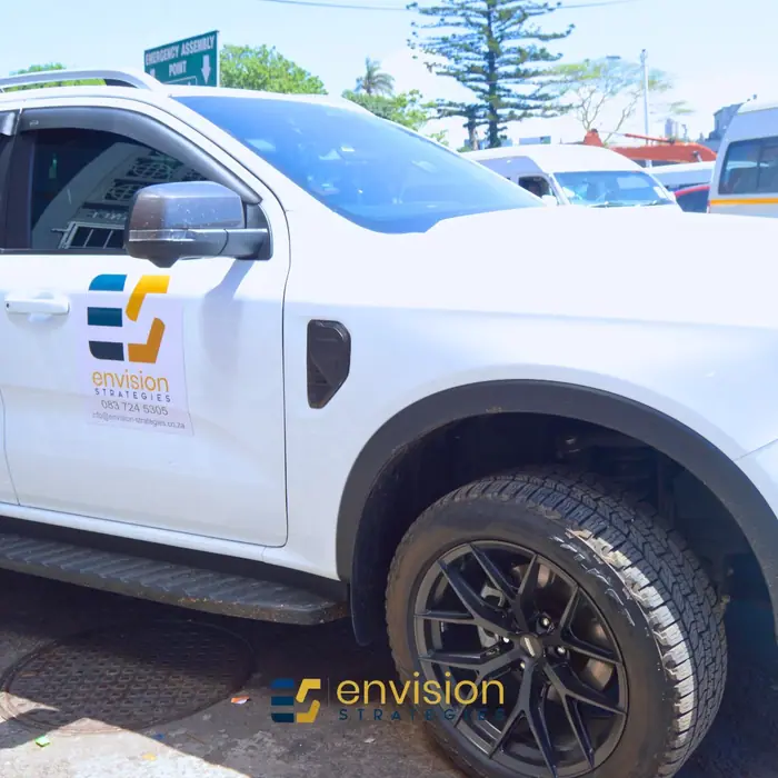 Branded service vehicle