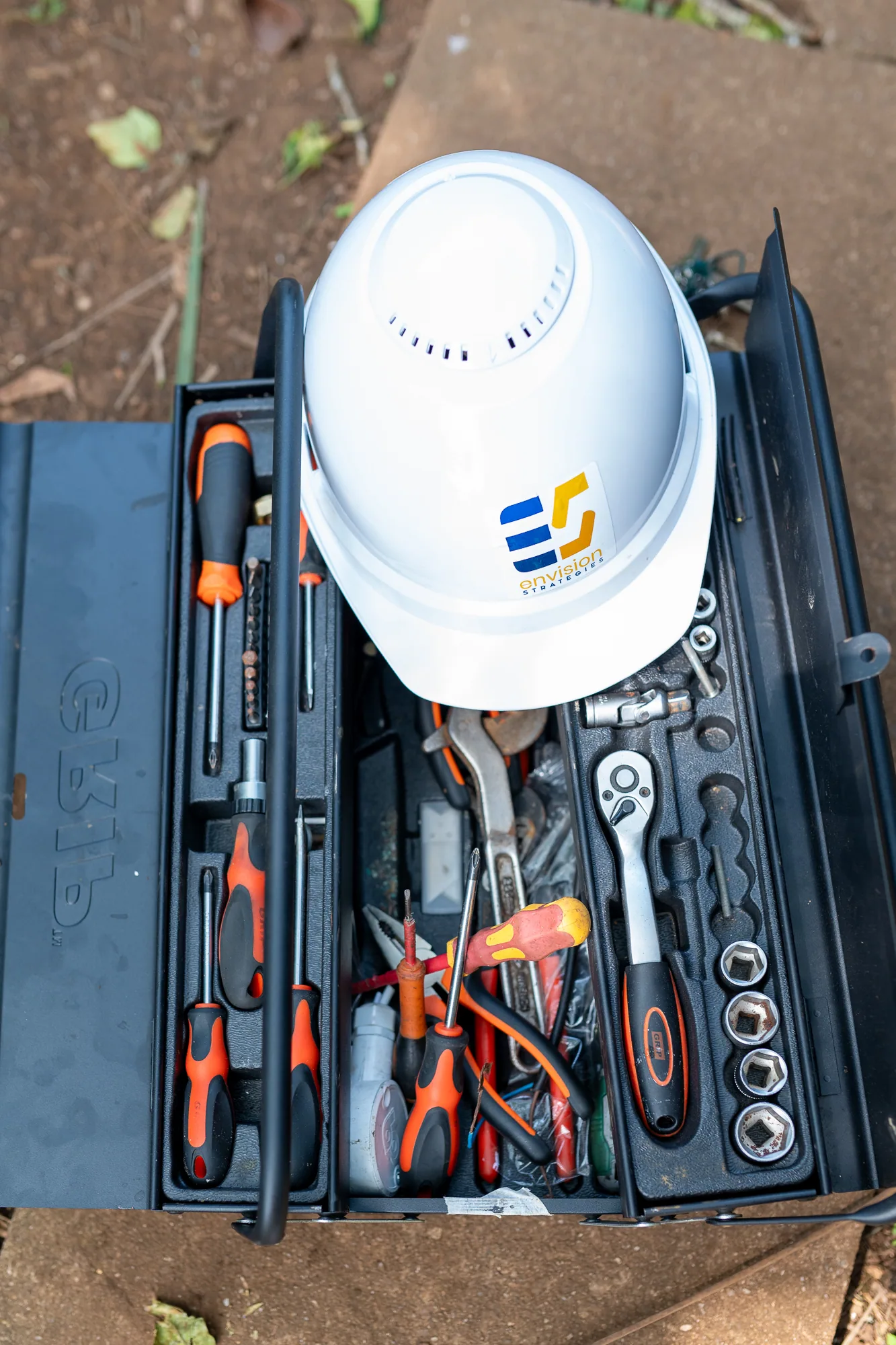 Envision Strategies professional equipment and branding